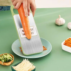 Turbo Vegetable Slicer & Cutter (Stainless Steel Blades)