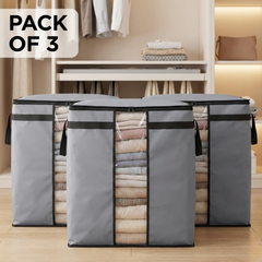 Premium Jumbo Storage Bags for Clothes & Blankets (Moisture Proof)